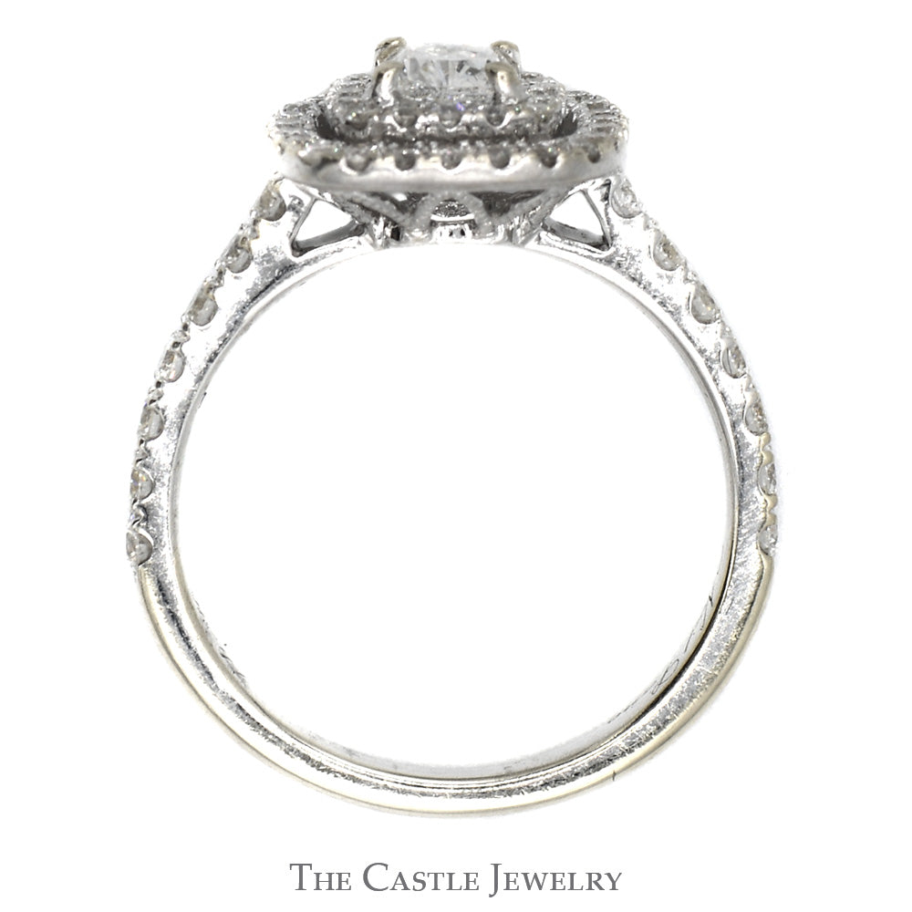 Ct Tw Neil Lane Setting Oval Cut Neil Lane Double Halo Engagement