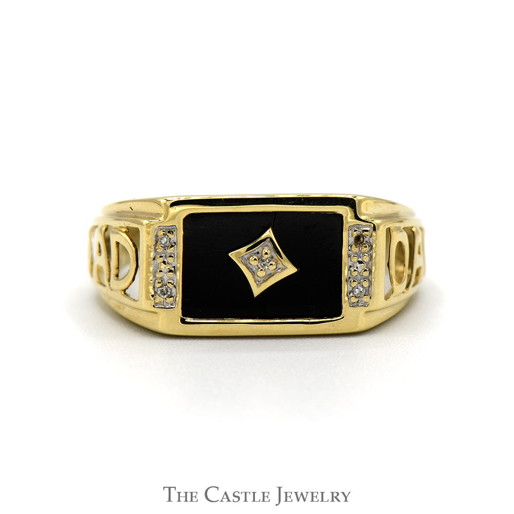 Rectangle Shaped Black Onyx