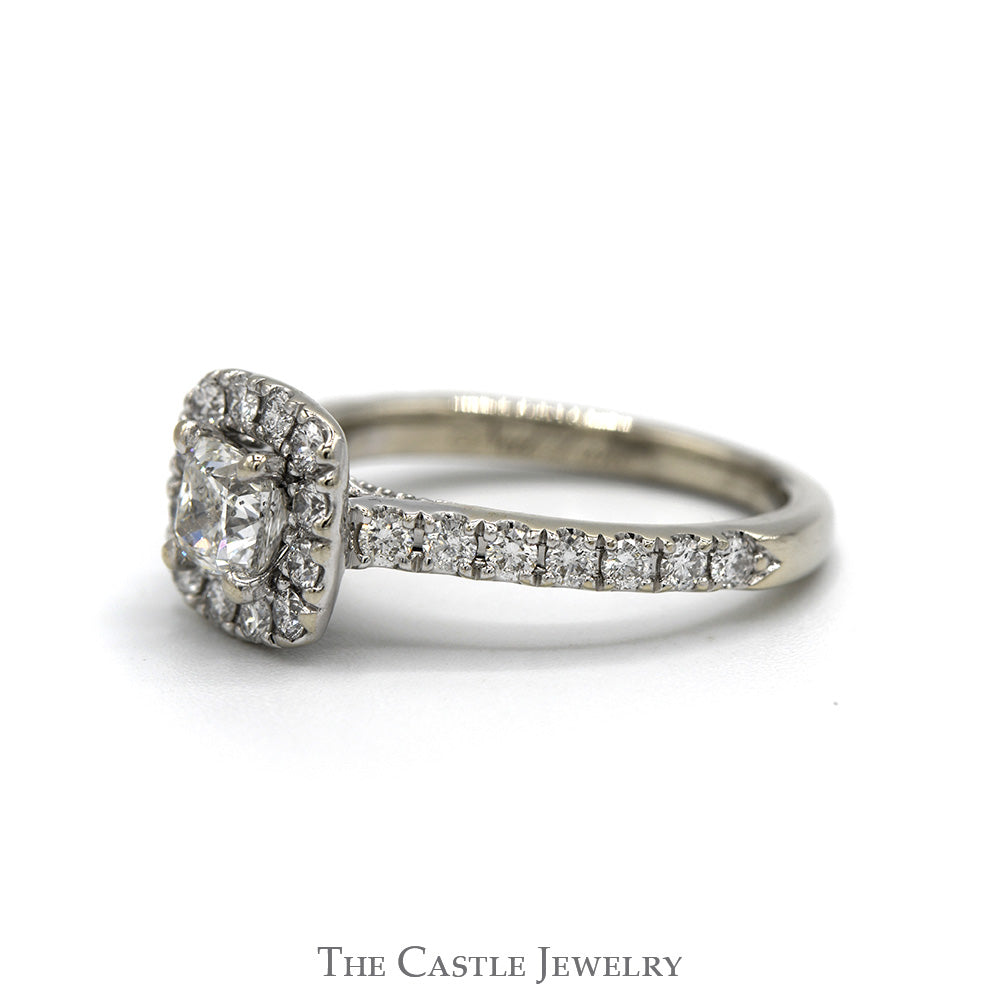 Neil Lane Cushion Cut Diamond Solitaire Designer