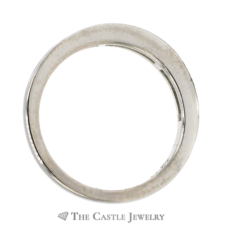 Scott Kay Designer 1/2cttw Channel Set Round Diamond Wedding Band in Platinum