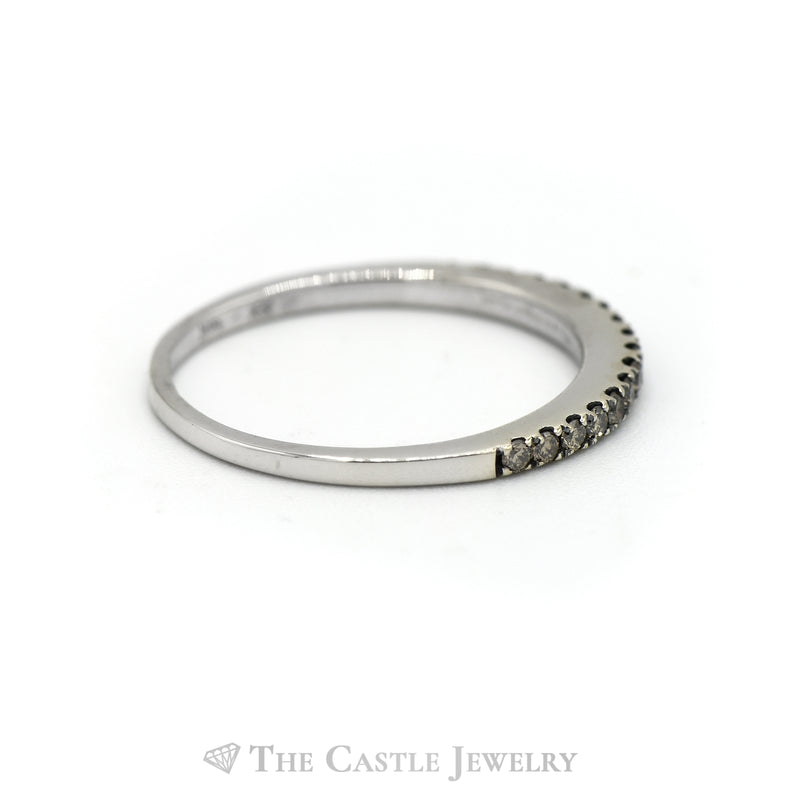 Le Vian Chocolate Diamond Wedding Band in 14KT White Gold