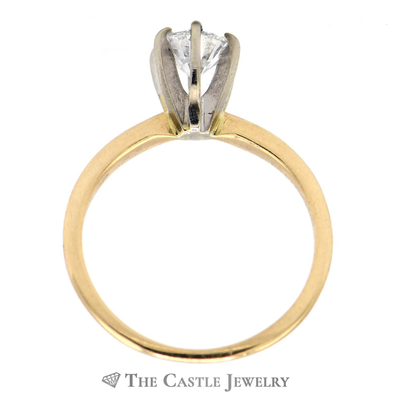 .40ct Round Diamond Solitaire in 14k Yellow Gold