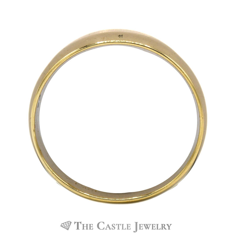 10k Yellow Gold 5.8mm Polished Wedding Band Size 9