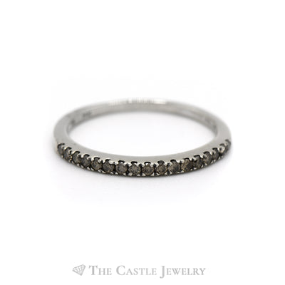Le Vian .25CTTW Chocolate Diamond Wedding Band in 14KT White Gold