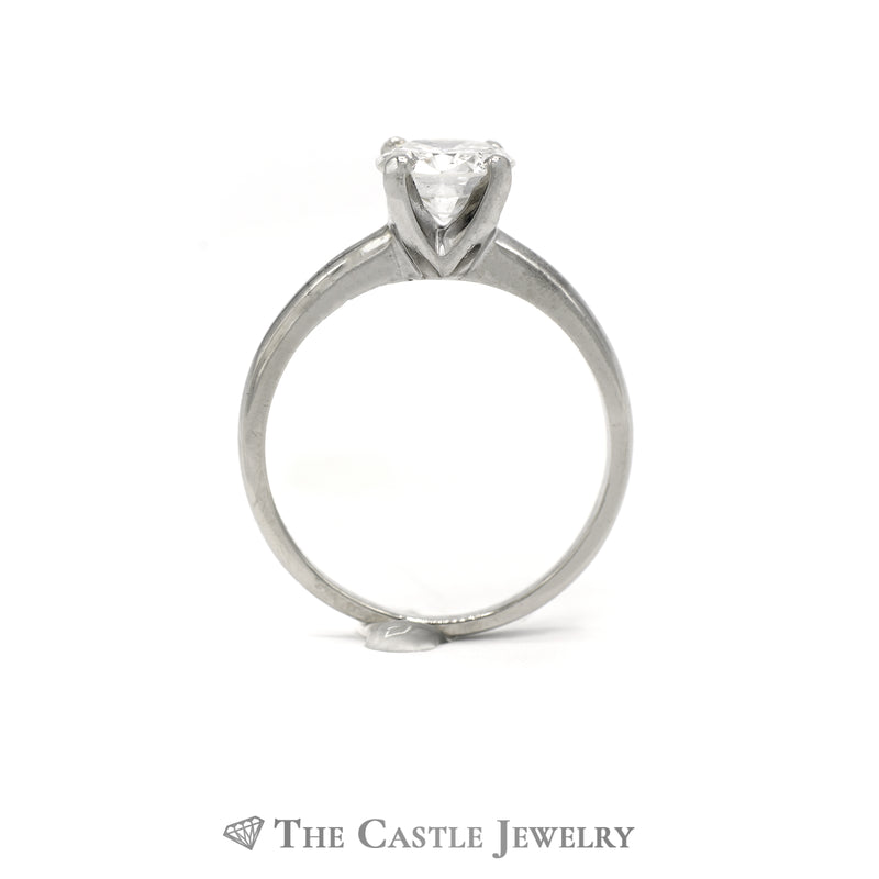 1.02ct Round Brilliant Cut Diamond Solitaire Engagement Ring