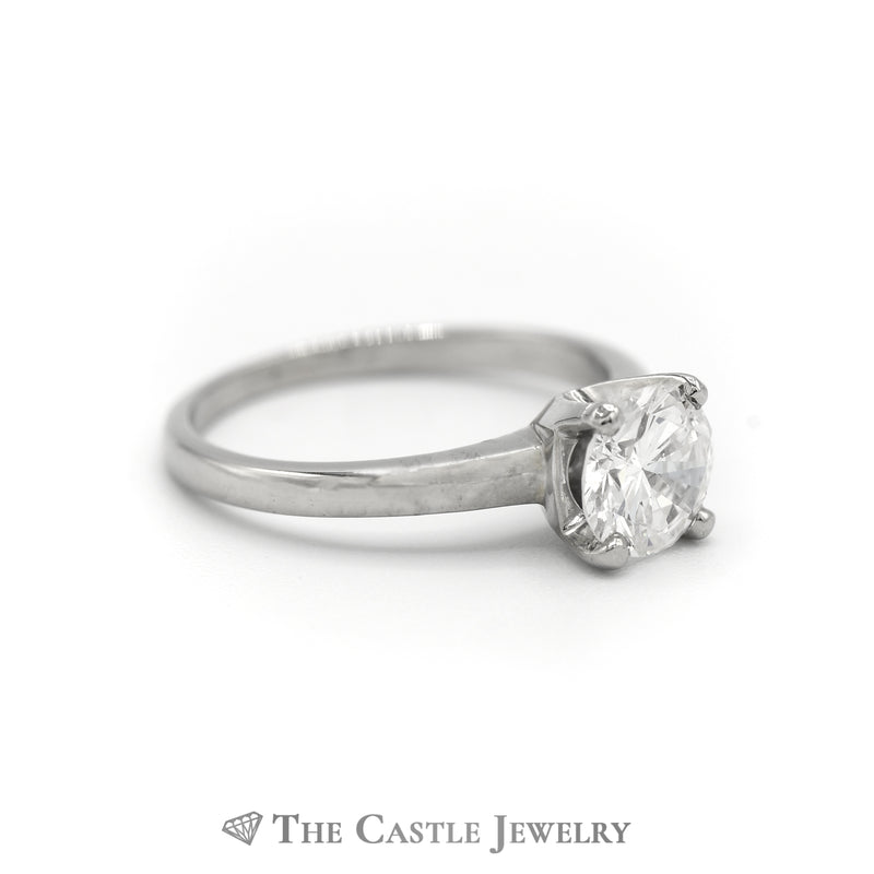 1.02ct Round Brilliant Cut Diamond Solitaire Engagement Ring