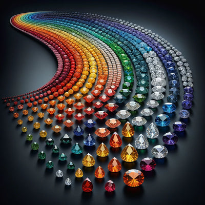A Spectrum of Sparkle: Exploring the World of Colored Diamond Jewelry