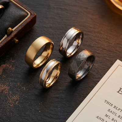 How to Choose Men's Wedding Bands: Gold, Platinum, and Beyond