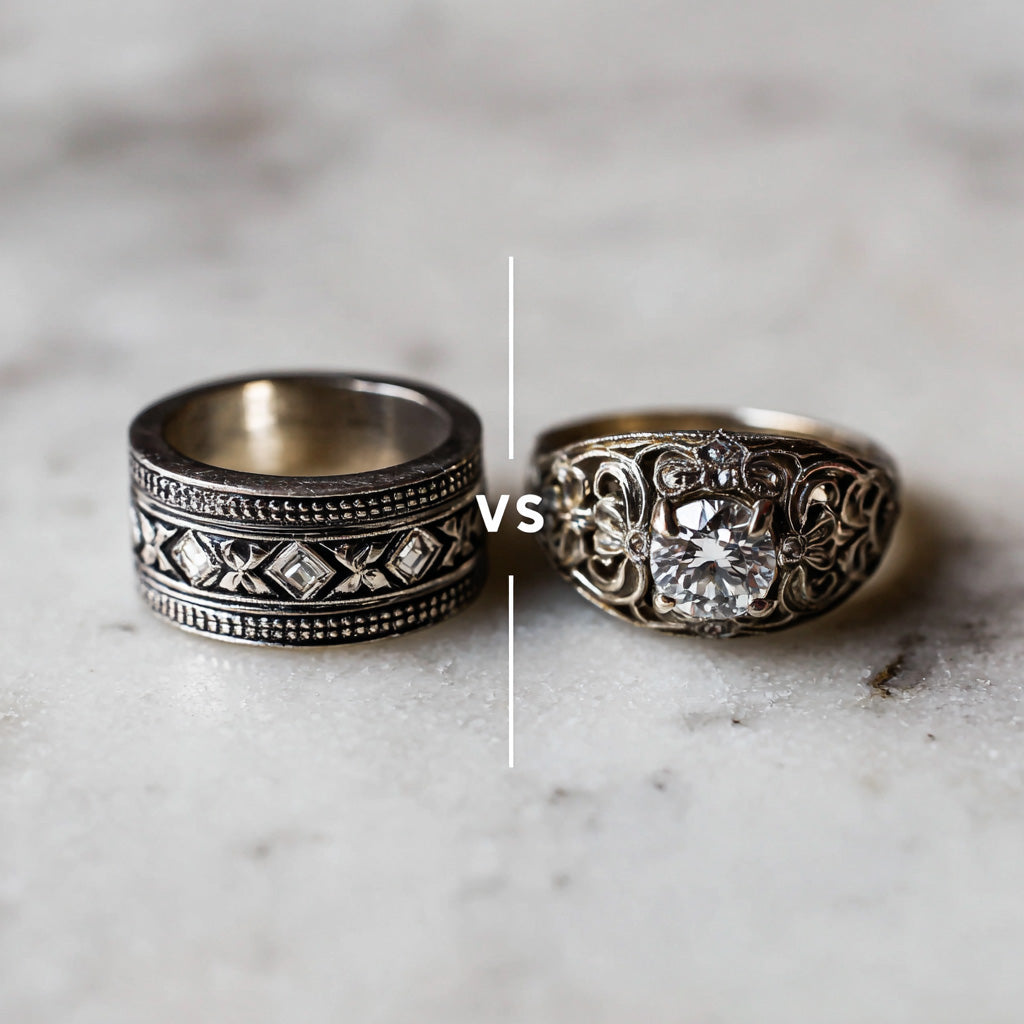 Vintage Rings vs. Antique Rings: What's the Difference and Why It Matters