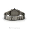 Cartier Santos de Cartier 24mm with White Roman Numeral Dial in Stainless Steel - Thumbnail 4