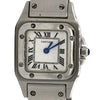 Cartier Santos de Cartier 24mm with White Roman Numeral Dial in Stainless Steel - Thumbnail 2