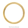 6mm Wide Comfort Fit Wedding Band with Milgrain Edges in 14k Yellow Gold - Size 10.25 - Thumbnail 2
