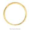 Channel Set 1/4cttw Diamond Wedding Band in 14k Yellow Gold - Thumbnail 2