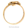 Christ on The Cross Crucifix Ring in 10k Yellow Gold - Size 11 - Thumbnail 2