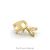 .45ct Round Diamond Solitaire Pendant in 14k Yellow Gold - Thumbnail 2