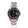 Rolex GMT Master 2 16710 with Pepsi Bezel & Black Dial in Stainless Steel Oyster Bracelet - Thumbnail 1