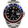 Rolex GMT Master 2 16710 with Pepsi Bezel & Black Dial in Stainless Steel Oyster Bracelet - Thumbnail 2