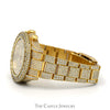 18K Yellow Gold Rolex Yacht-Master II 116688 with Custom Diamond Bezel, Dial, Band & Case - Thumbnail 3