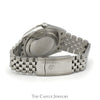Rolex Datejust 126334 Quickset with Fluted Bezel and Black Dial in Stainless Steel Jubilee Bracelet - Thumbnail 7
