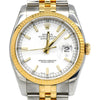 Two Tone Rolex Datejust 116233 Quick Set Watch with 18k Yellow Gold & Stainless Steel Jubilee Bracelet - Thumbnail 3