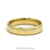 4.5mm Polished Comfort Fit Wedding Band in 14k Yellow Gold - Thumbnail 1