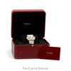Cartier Santos Large Model Two Tone Designer Watch in 18k Yellow Gold & Stainless Steel with Extras - Thumbnail 2
