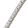 18 inch 20cttw Lab Grown Round Diamond Tennis Necklace in 14k White Gold - Thumbnail 2