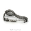 Rolex Datejust 278274 31mm with Pink Roman Numeral Dial and Fluted Bezel in 18k White Gold & Stainless Steel - Thumbnail 8