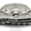 Rolex Datejust 278274 31mm with Pink Roman Numeral Dial and Fluted Bezel in 18k White Gold & Stainless Steel - Thumbnail 4