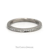 .20cttw Round Diamond Tacori Designer Wedding Band in 18k White Gold - Thumbnail 1