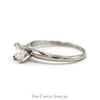 .53ct Princess Cut Diamond Solitaire Engagement Ring in 10k White Gold - Thumbnail 3