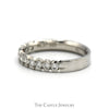 1/4cttw Tension Set Diamond Wedding Band in Platinum - Thumbnail 3