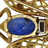 Authentic Vintage Van Cleef & Arpels Designer Bee Brooch with Sapphire, Ruby & Diamonds in 18k Yellow Gold - Thumbnail 3