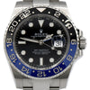 Stainless Steel Rolex GMT Master II Batman Dial 40mm Quick Set with Oyster Bracelet & Blue/Black Bezel - Thumbnail 3