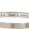 Cartier Love Bracelet in 18k White Gold - Size 20 with Box and Papers - Thumbnail 4
