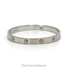 Cartier Love Bracelet in 18k White Gold - Size 20 with Box and Papers - Thumbnail 3