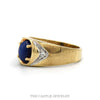 Side profile of the 14k yellow gold Lindy star ring - Thumbnail 2