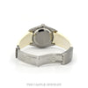 White rubber strap deployment buckle open — Rolex crown engravings - Thumbnail 11