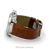 Panerai Luminor GMT PAM00088 Steel Men's Watch with Box Papers & Extras - Thumbnail 5