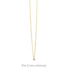 Diamond Flower Cluster Pendant on 18 Inch Rope Chain in 14k Yellow Gold - Thumbnail 2