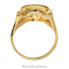 Replica Liberty Coin Ring in 14k Yellow Gold Split Shank Mounting - Size 2.25 - Thumbnail 2