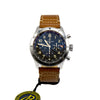 Breitling Super AVI B04 Chronograph GMT 46 P-51 Mustang Luxury Watch with Leather Deployment Clasp - Thumbnail 1