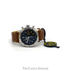 Breitling Super AVI B04 Chronograph GMT 46 P-51 Mustang Luxury Watch with Leather Deployment Clasp - Thumbnail 5