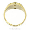 Masonic Square & Compass Signet Ring in 10k Yellow Gold - Thumbnail 2