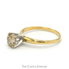 1ct Cognac Brown Diamond Solitaire Engagement Ring in 14k Yellow Gold - Thumbnail 3
