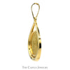 1982 1/4oz 24k Gold Krugerrand Coin Pendant in 14k Yellow Gold Setting - Thumbnail 4