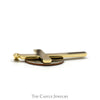 Polished Cross Pendant in 10k Yellow Gold - Thumbnail 3