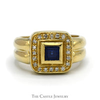 Bezel Set Diamond & Gemstone Rings – The Castle Jewelry
