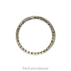 1/2cttw Round Diamond "Circle of Love" Pendant in 10k White Gold - Thumbnail 3
