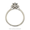 Lab Grown Marquise Diamond Halo Ring in 14K White Gold - Thumbnail 2